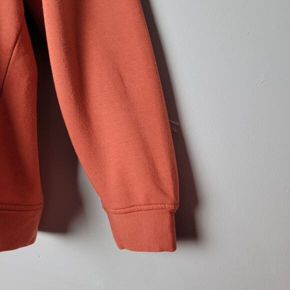 Orvis Pullover Sweatshirt XL Super Soft Rust Modal Blend Long Sleeve Autumm Fall - Picture 5 of 9